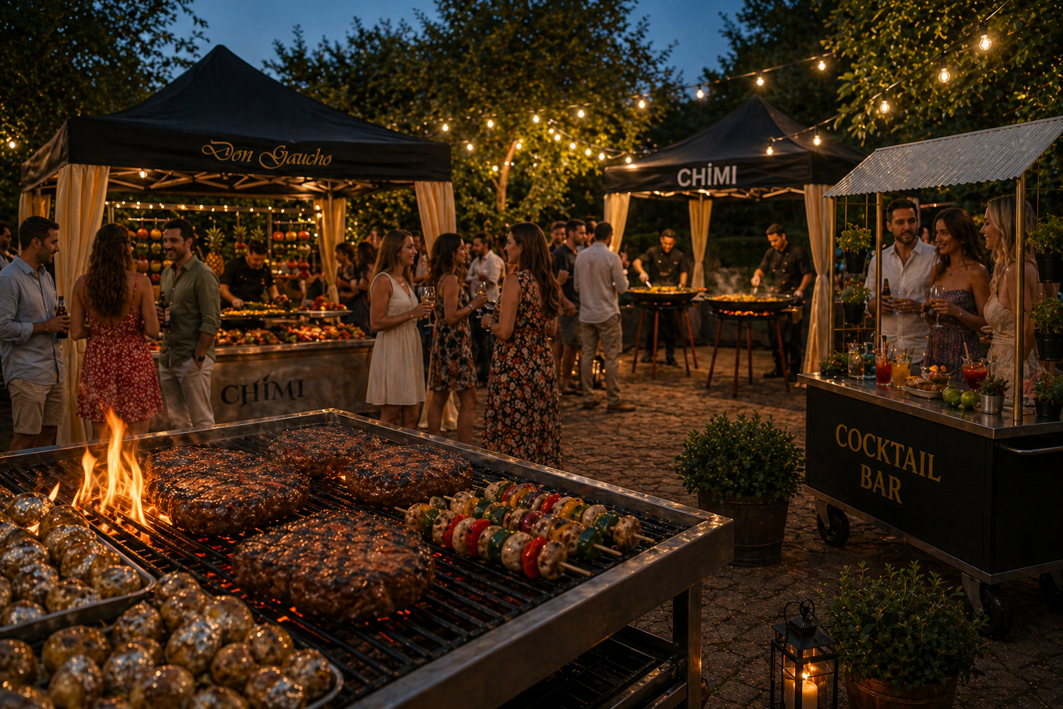 sommer grillfest catering